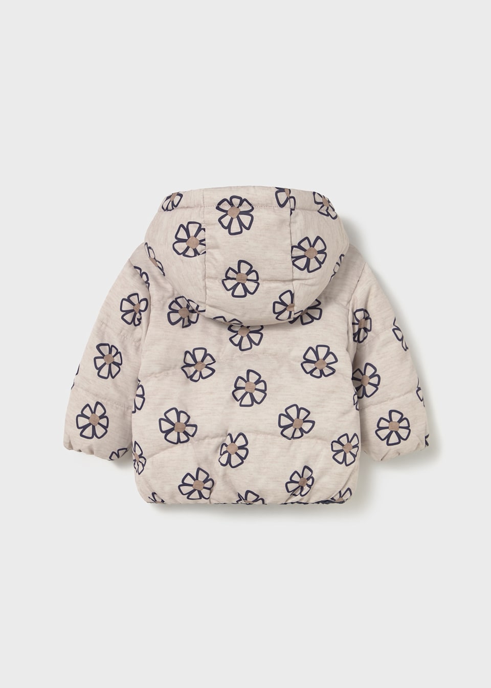 Baby reversible printed coat