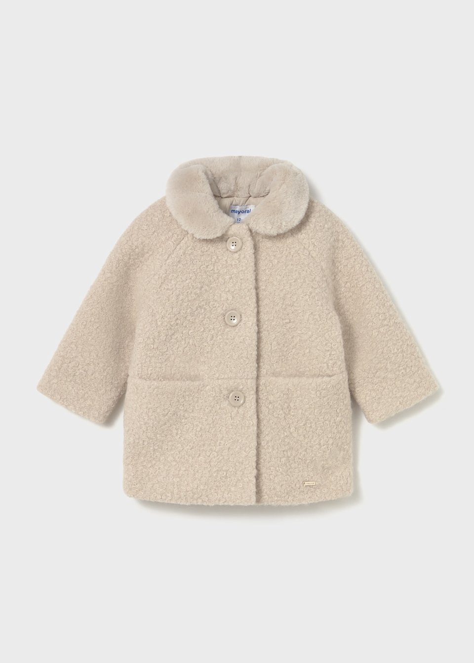 Baby fluffy coat