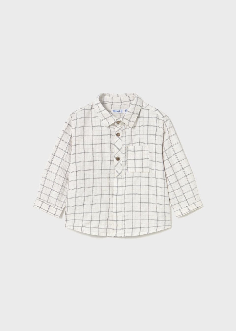 Baby checked shirt