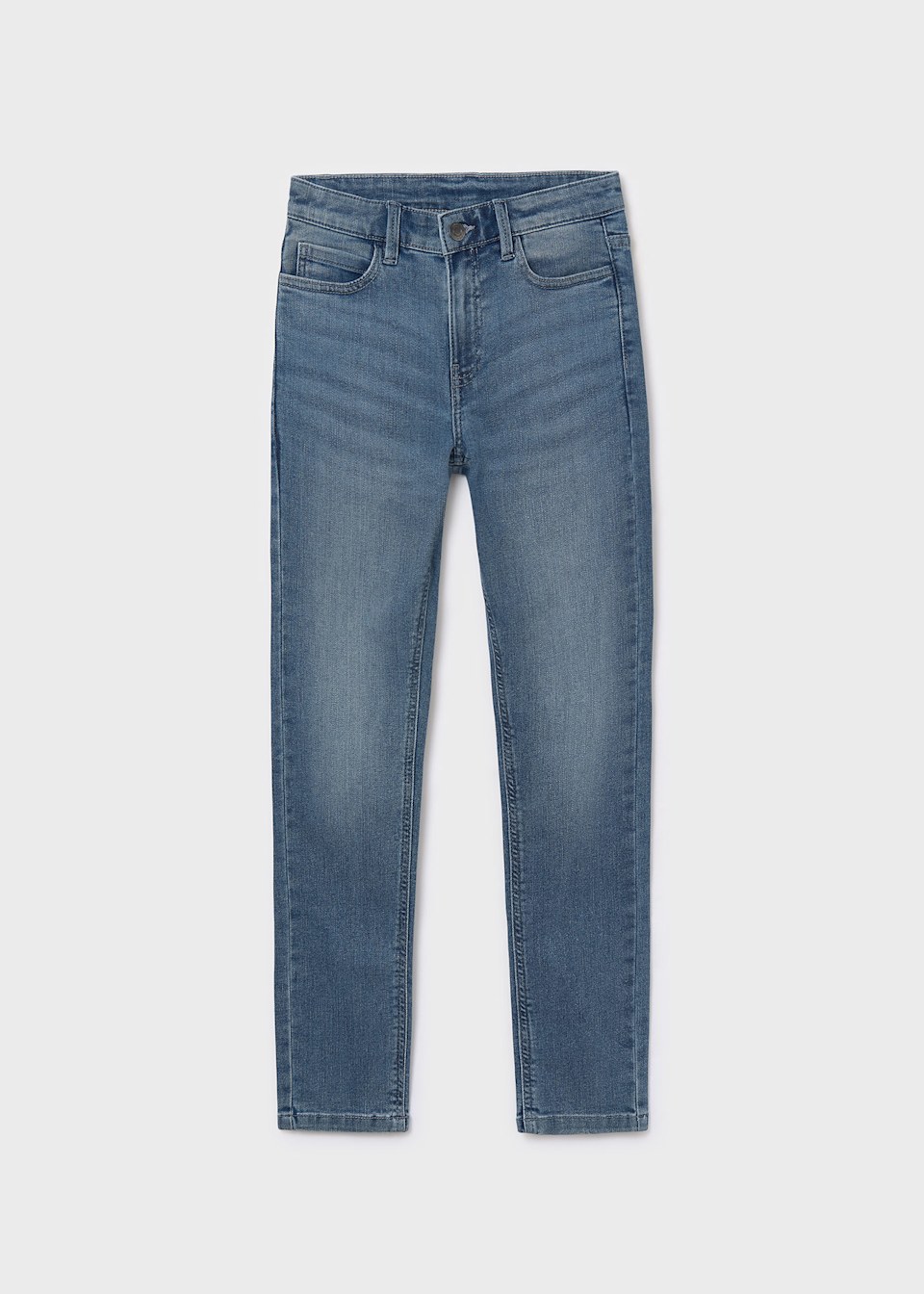 Pantalón vaquero básico entallado unisex