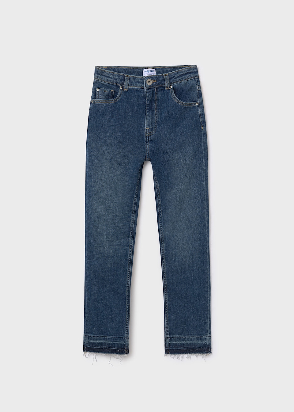 Girls Basic Flared Jeans