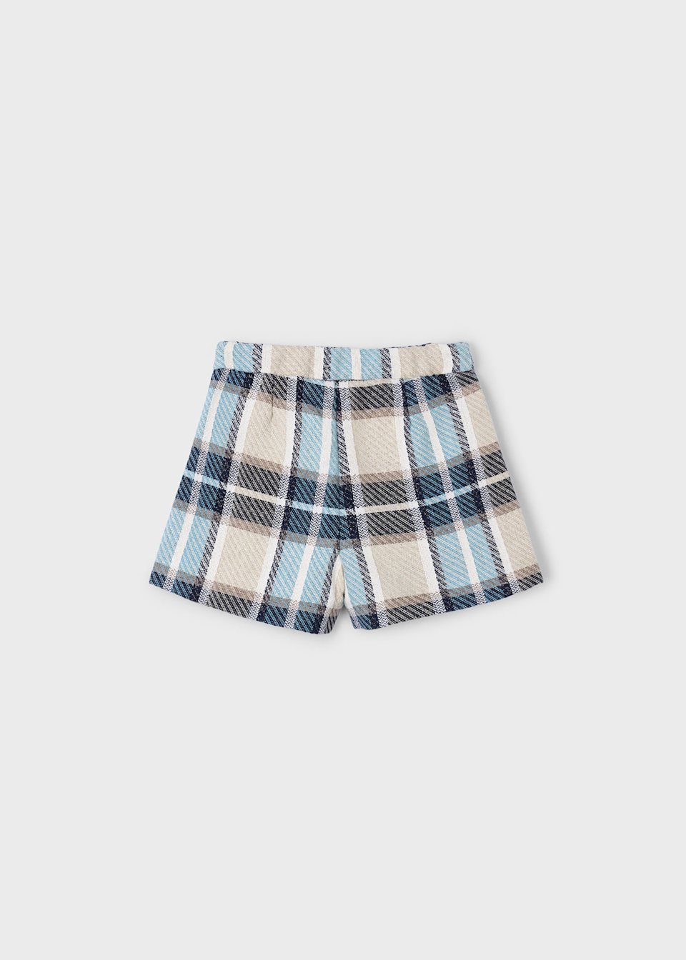 Girls check shorts