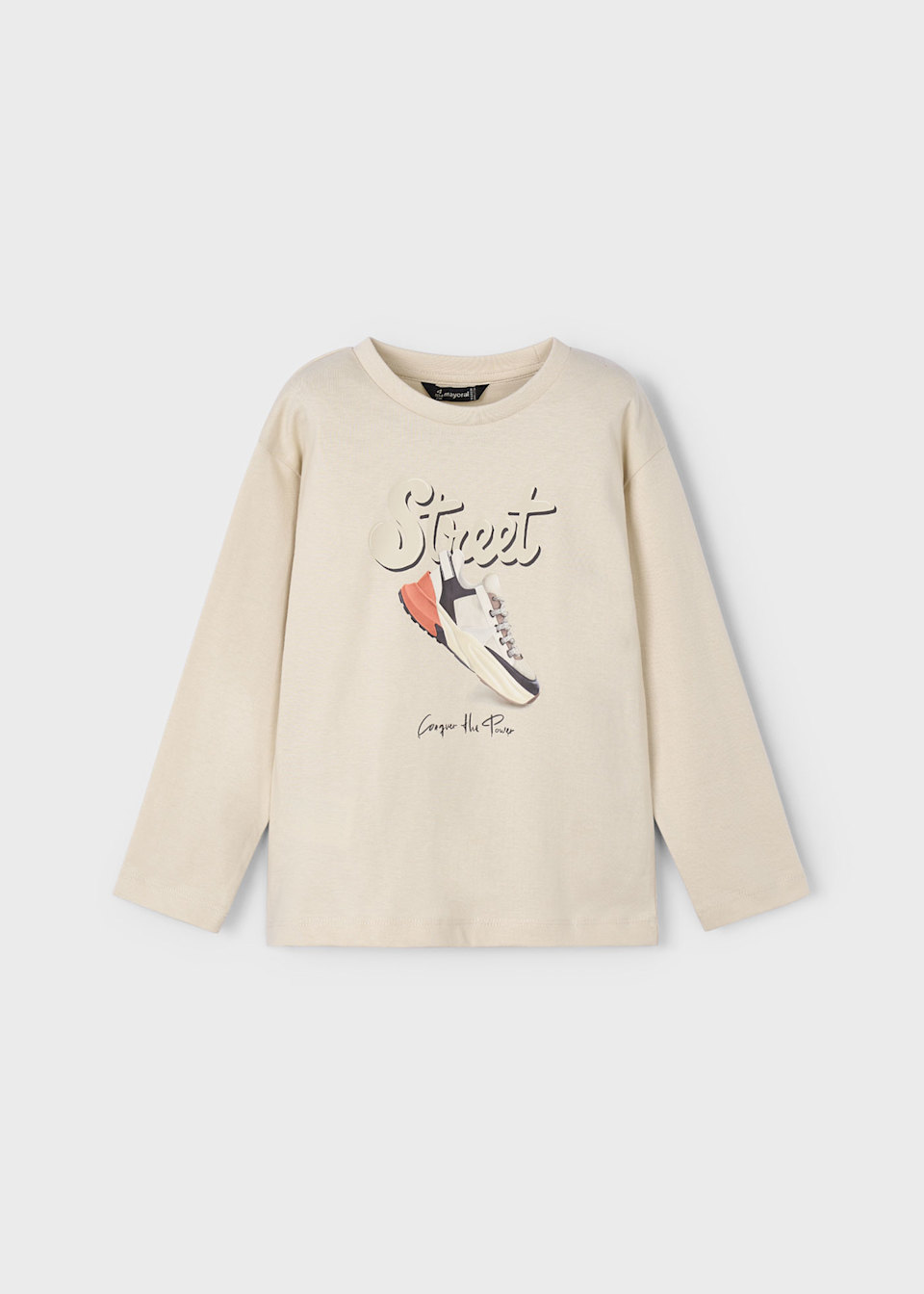Boys long sleeved street shirt