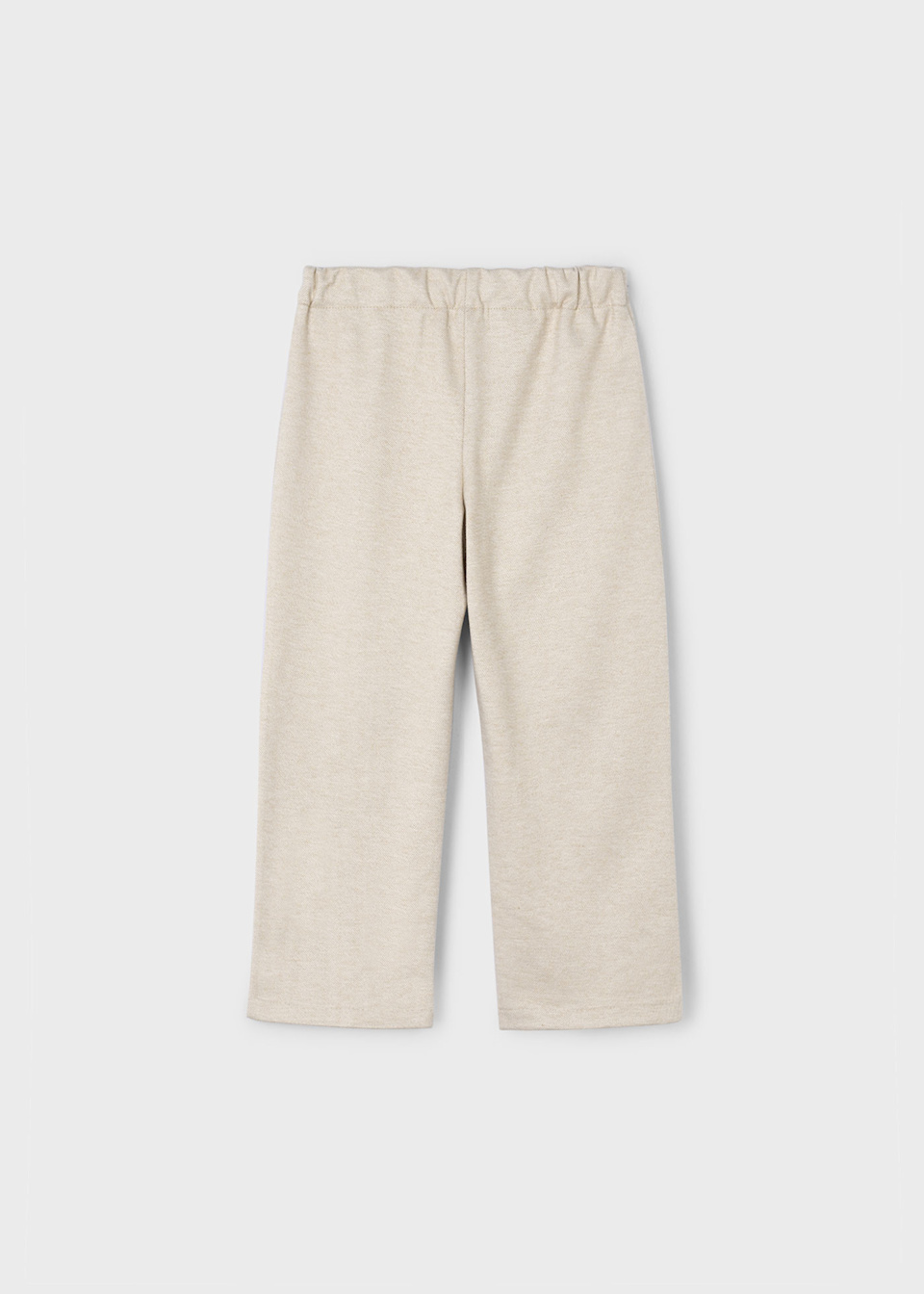 Girls trousers with pleats