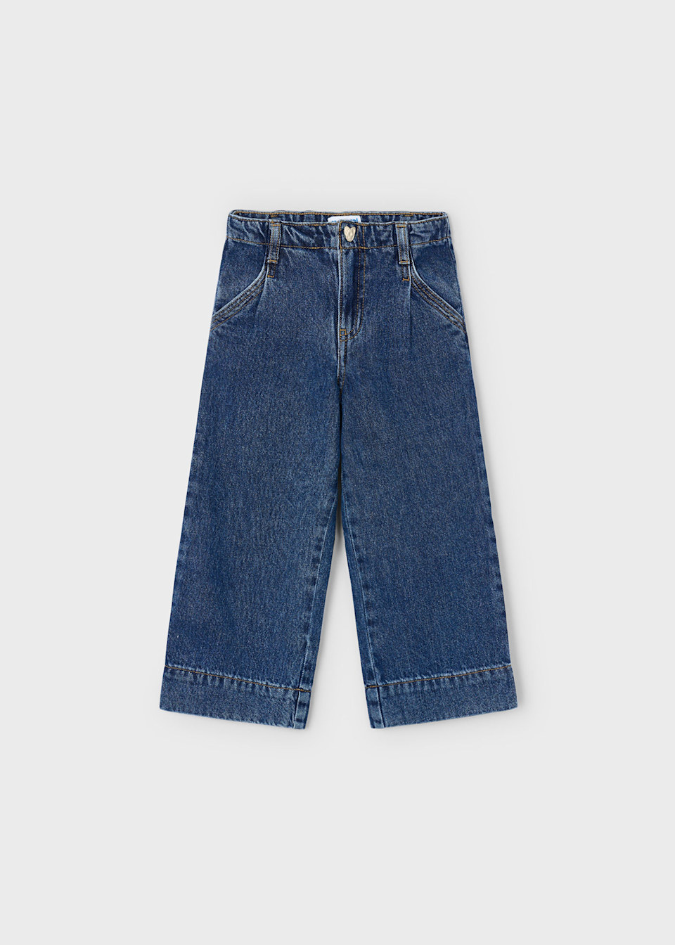 Girls flared denim jeans