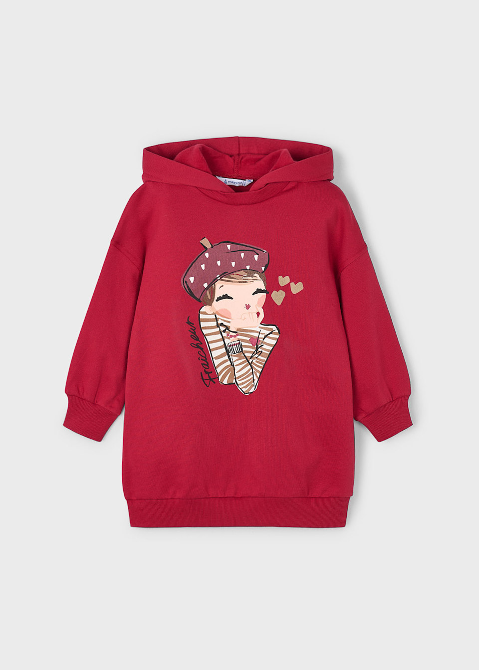 Girls fleece hoody