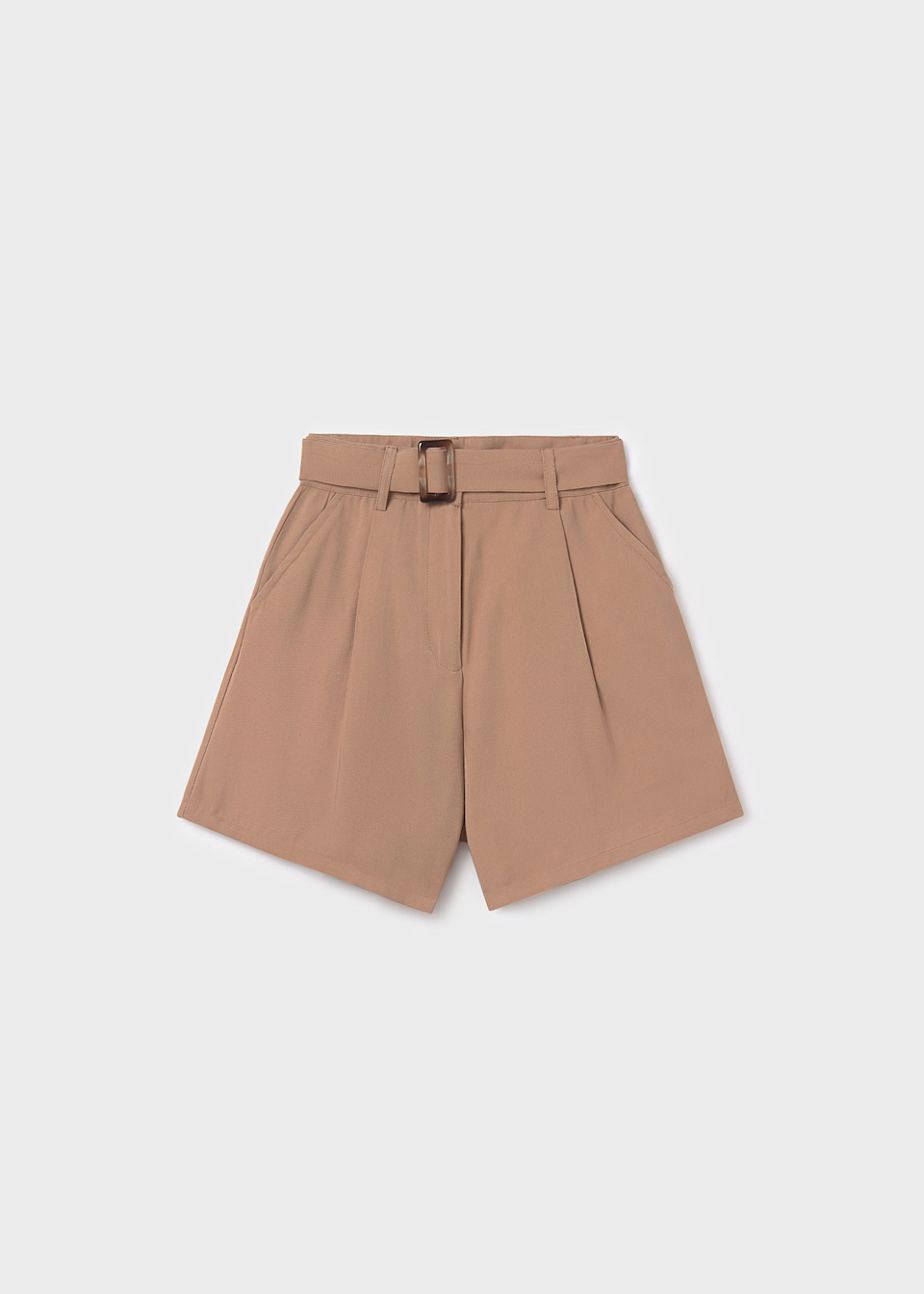 Girls shorts with belt
