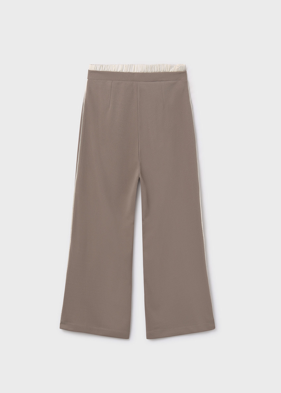Girls double waisted trousers