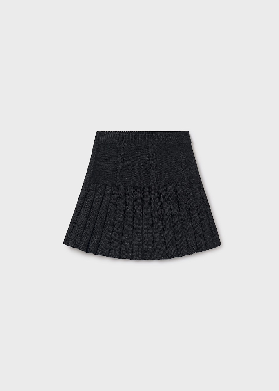 Girls braided knit skirt