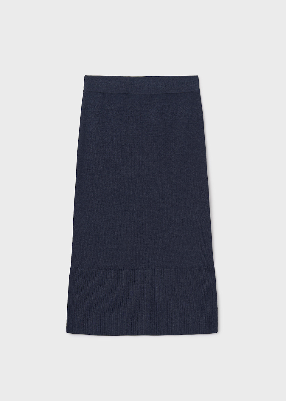 Girls midi knitted skirt