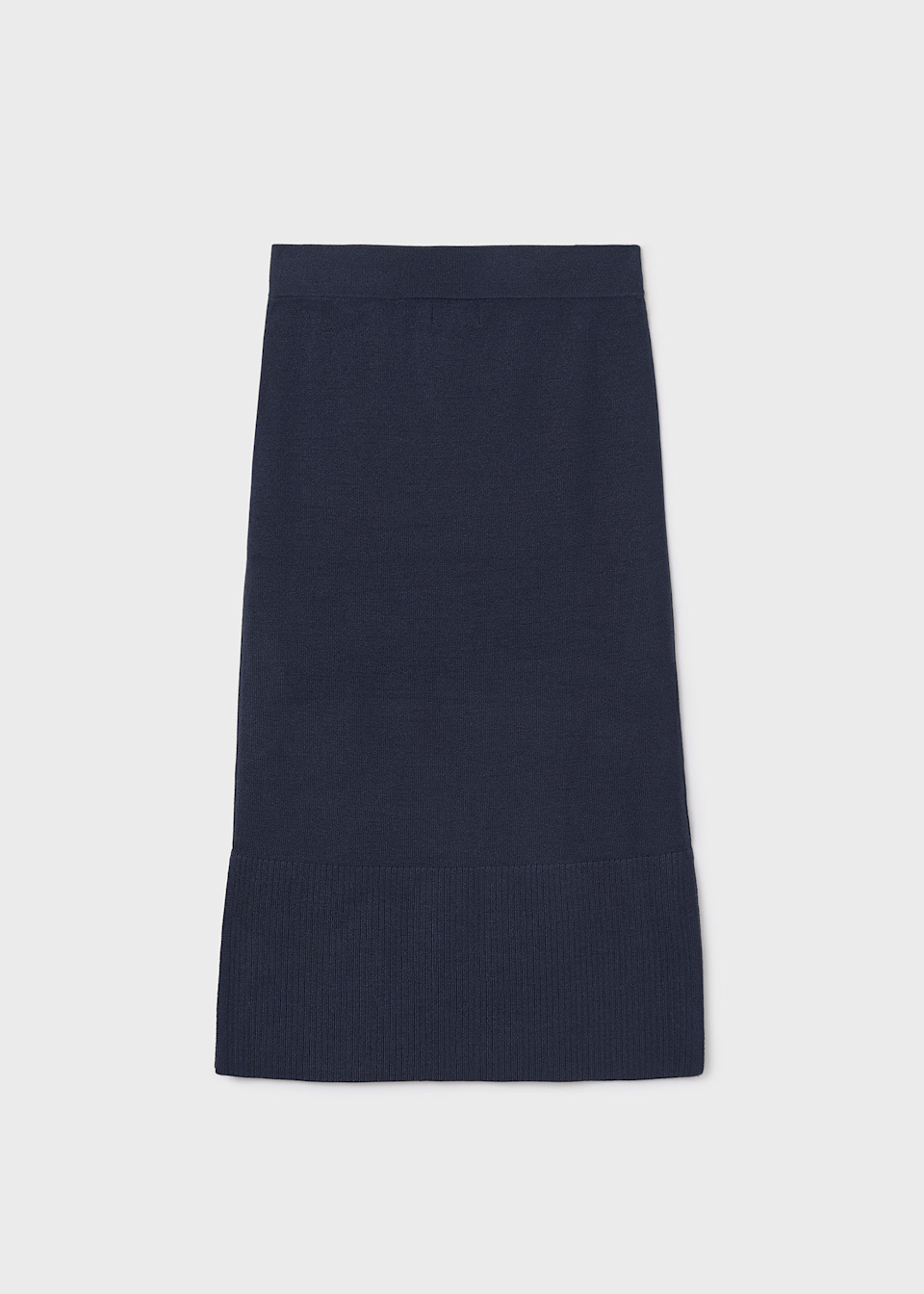 Girls midi knitted skirt