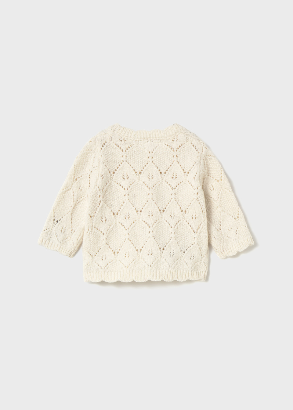 Newborn knitted cardigan