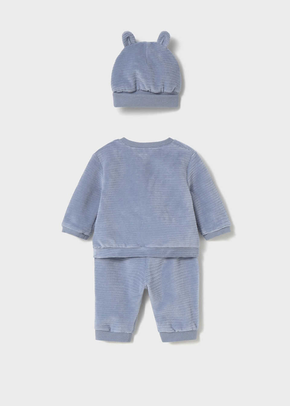 Newborn 3 piece corduroy knitted tracksuit