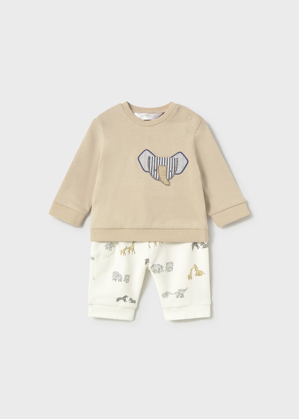 Newborn Boy 4-Piece Animals Set