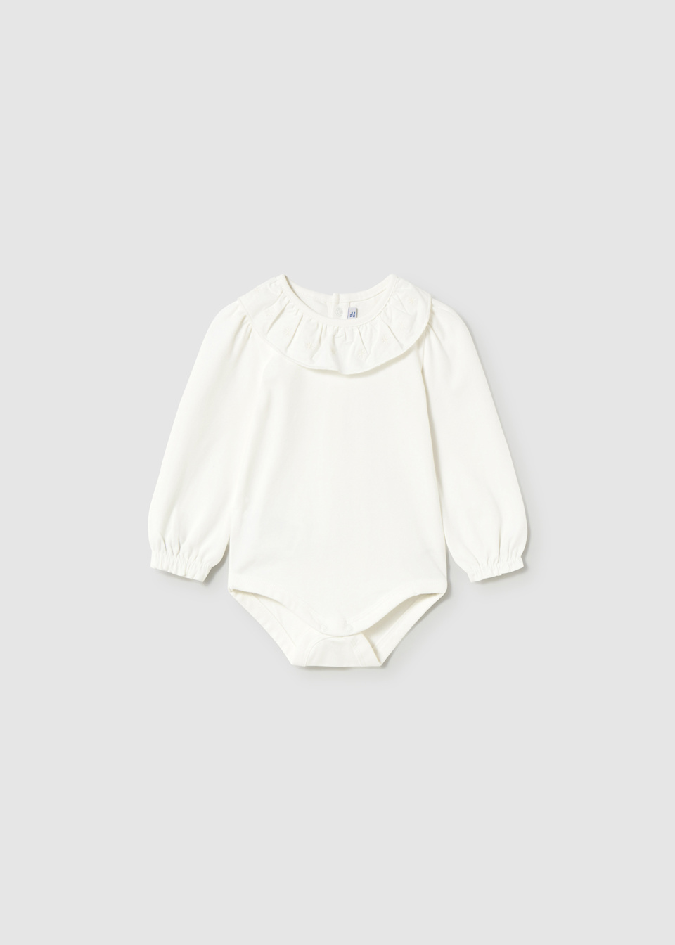 Baby collar bodysuit