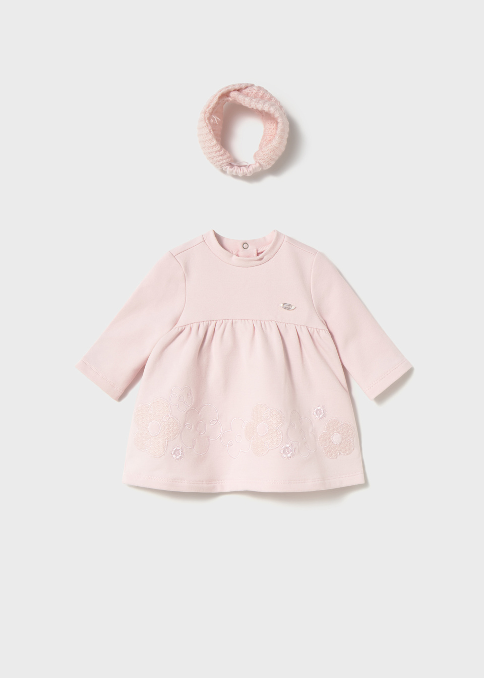 Newborn dress with headband