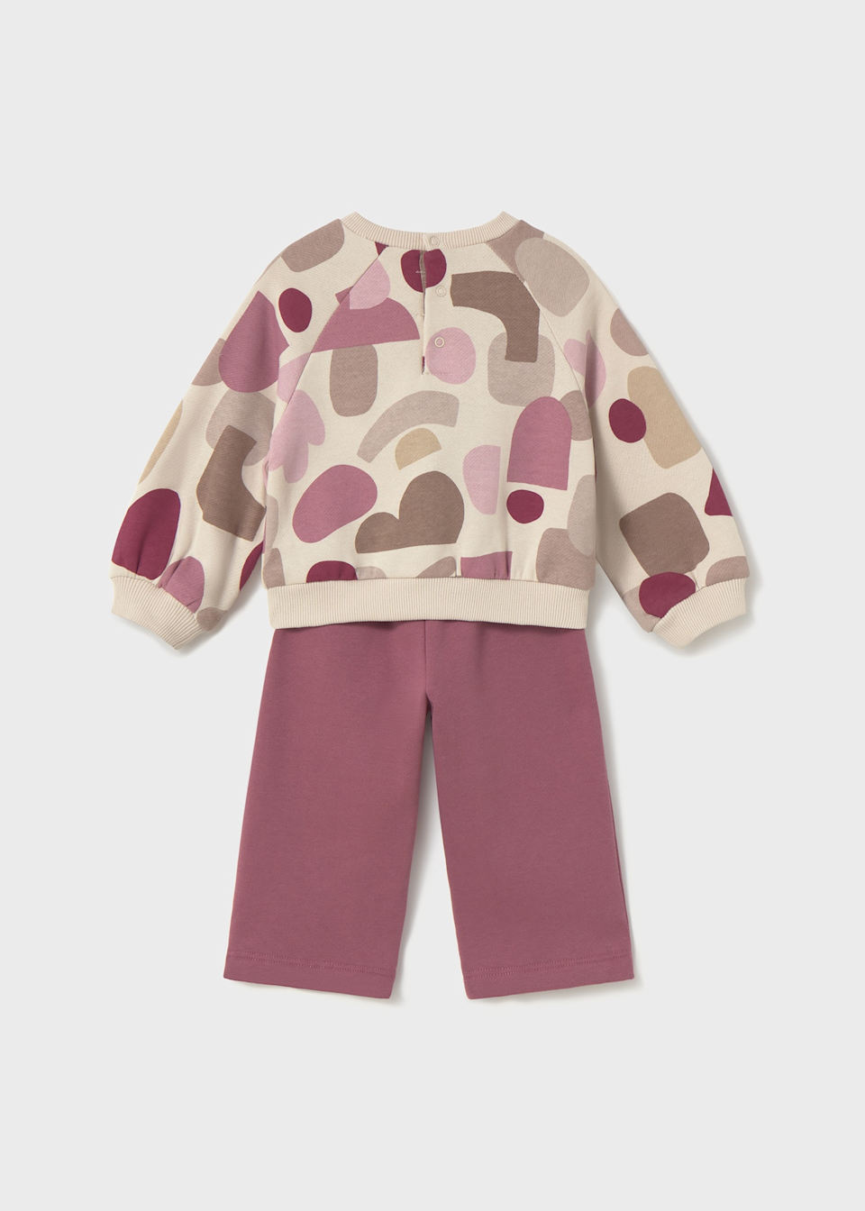 Baby unisex print jumper tracksuit