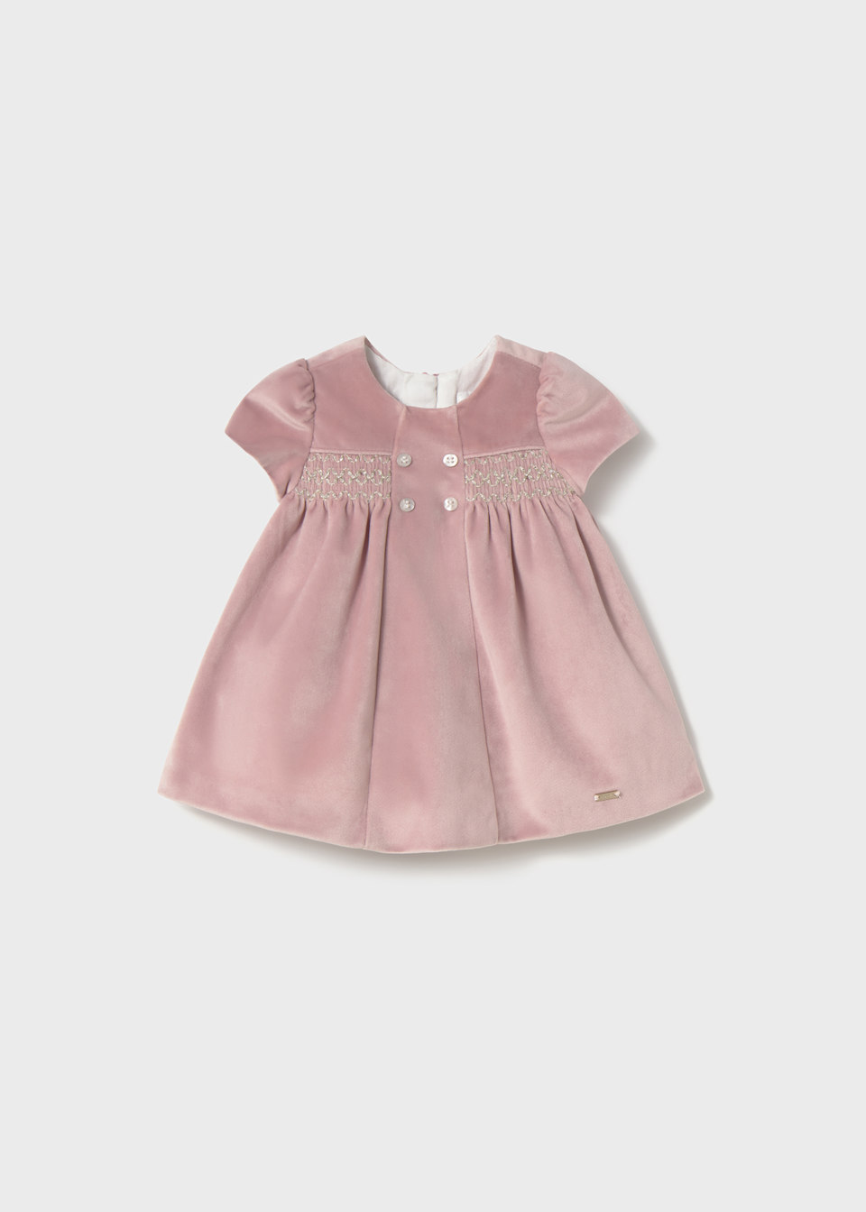 Newborn Girl Velvet Dress