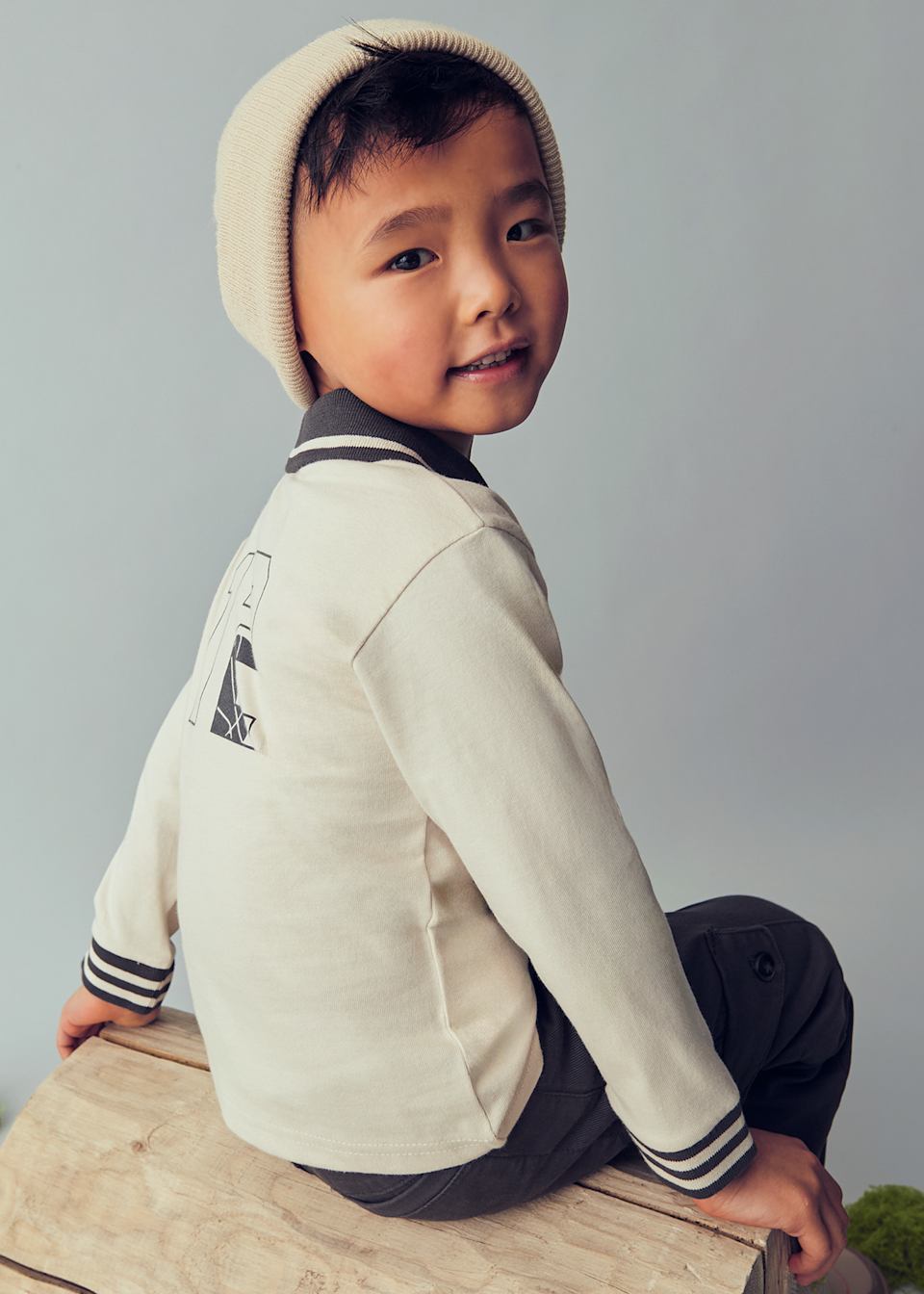 Boy Graphic Polo Shirt