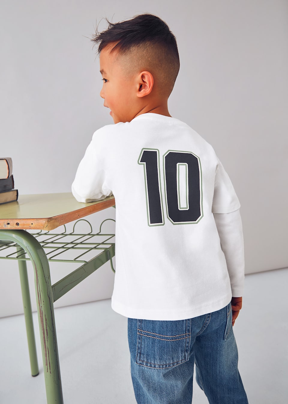 Boys long sleeved team shirt