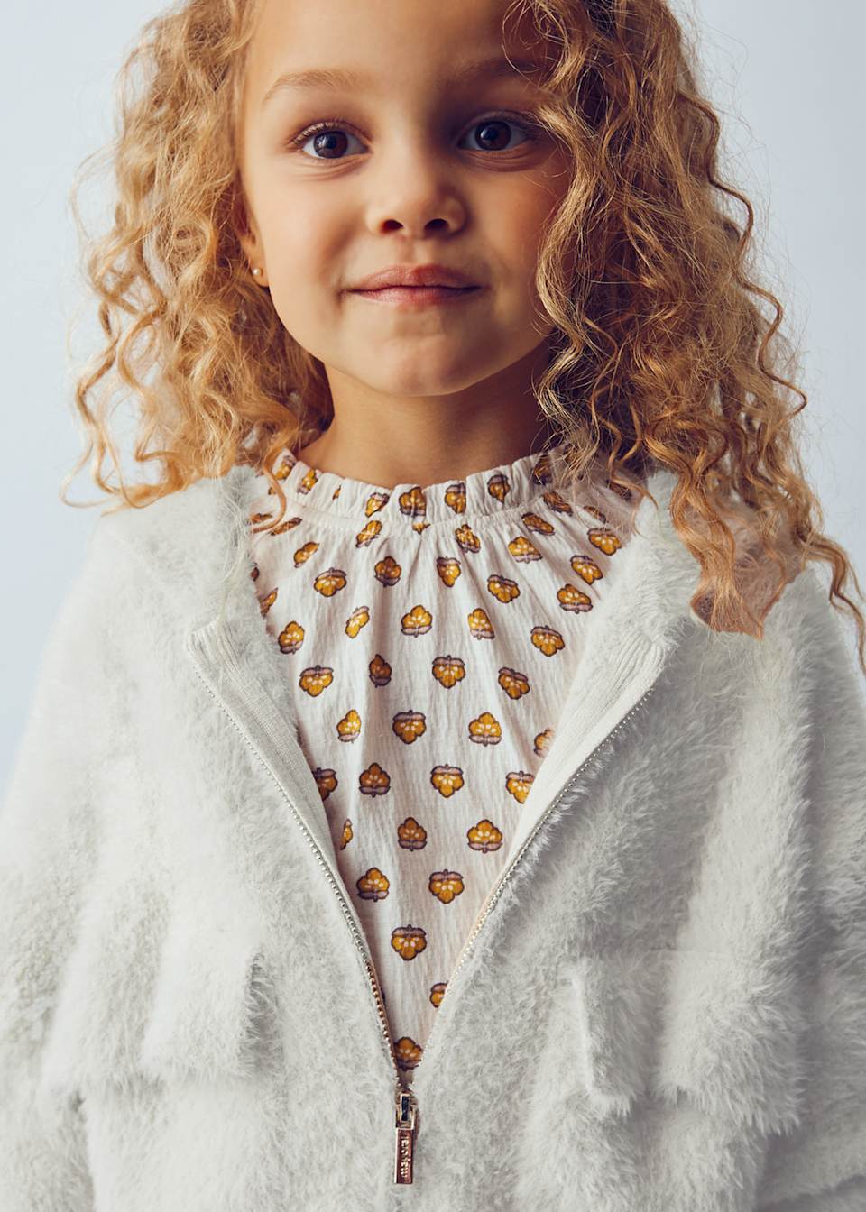 Girls zip-up hoody