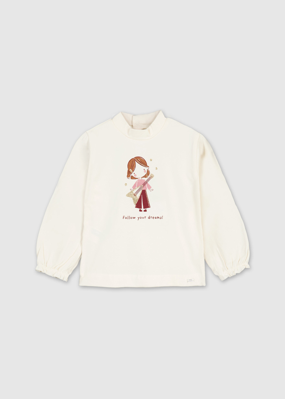Baby semi-sheer doll t-shirt