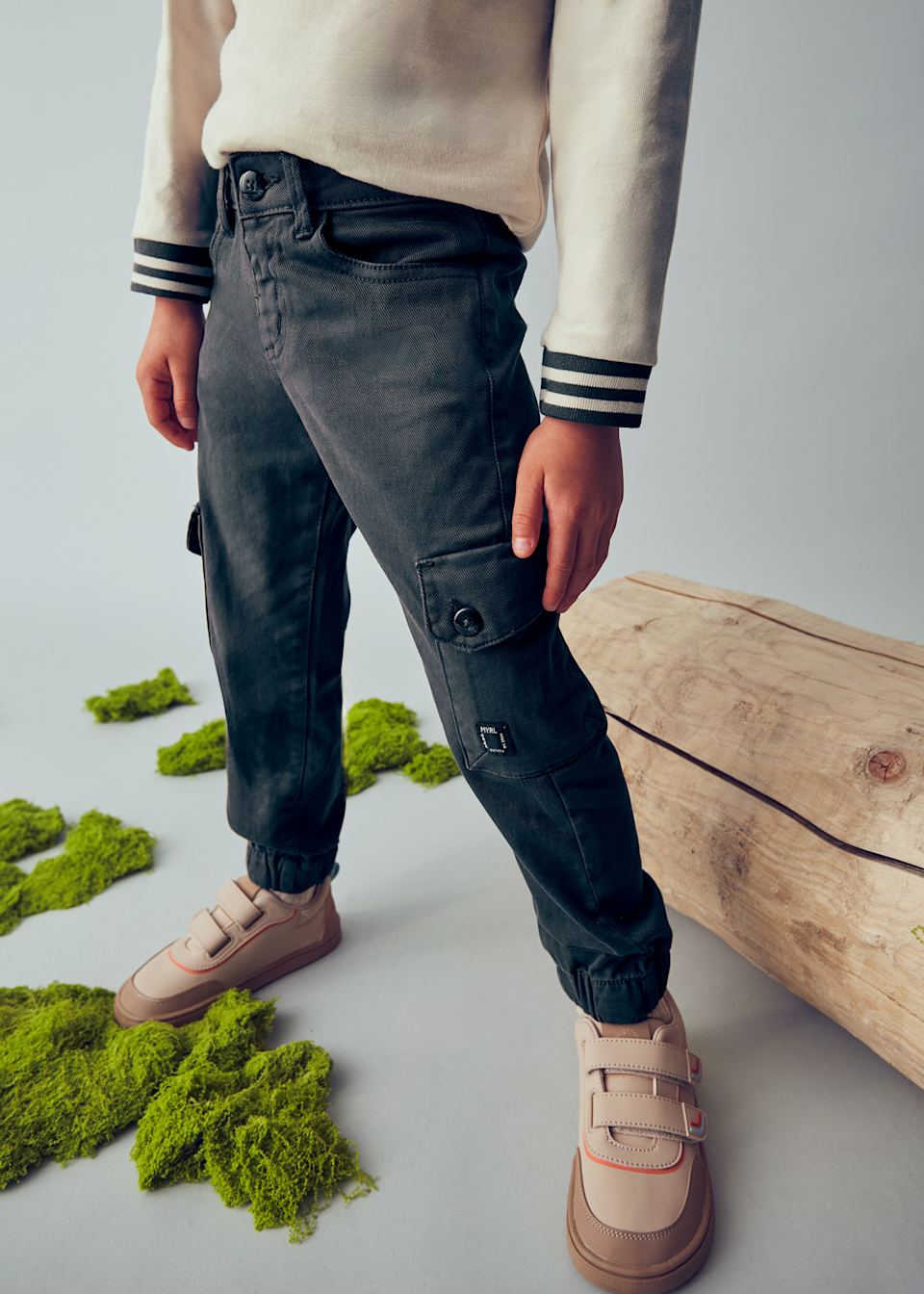 Boys long cargo pants