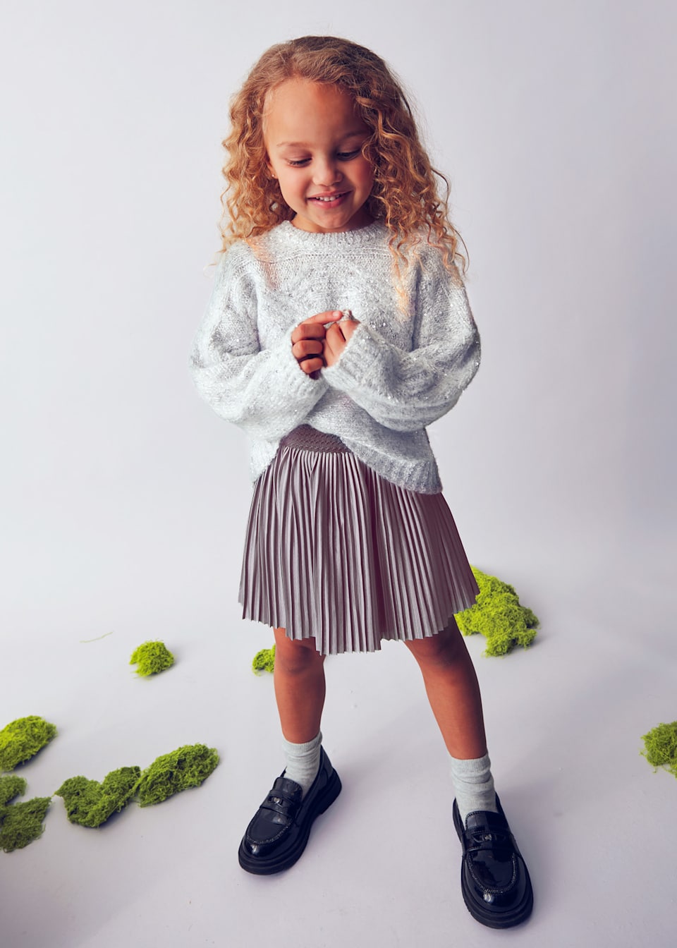 Girls pleated skirt