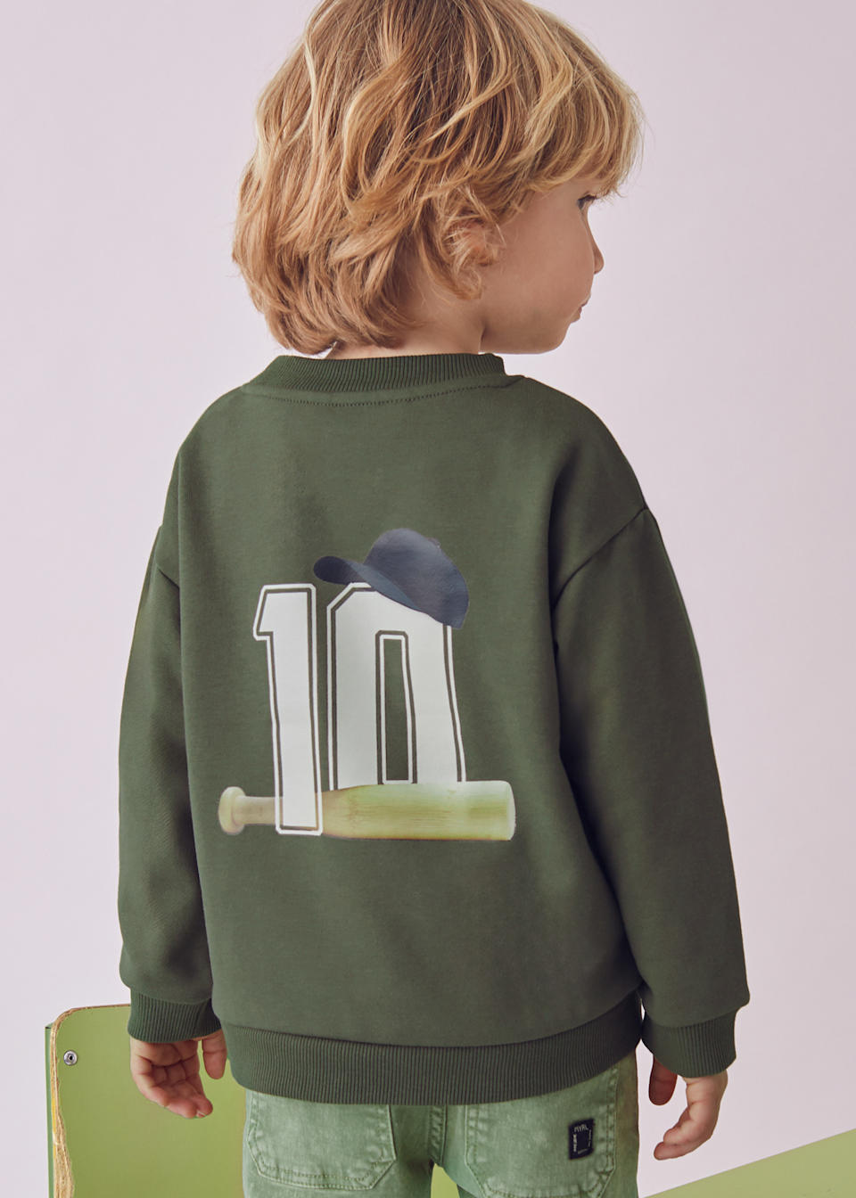 Sweatshirt Rückenprint Jungen