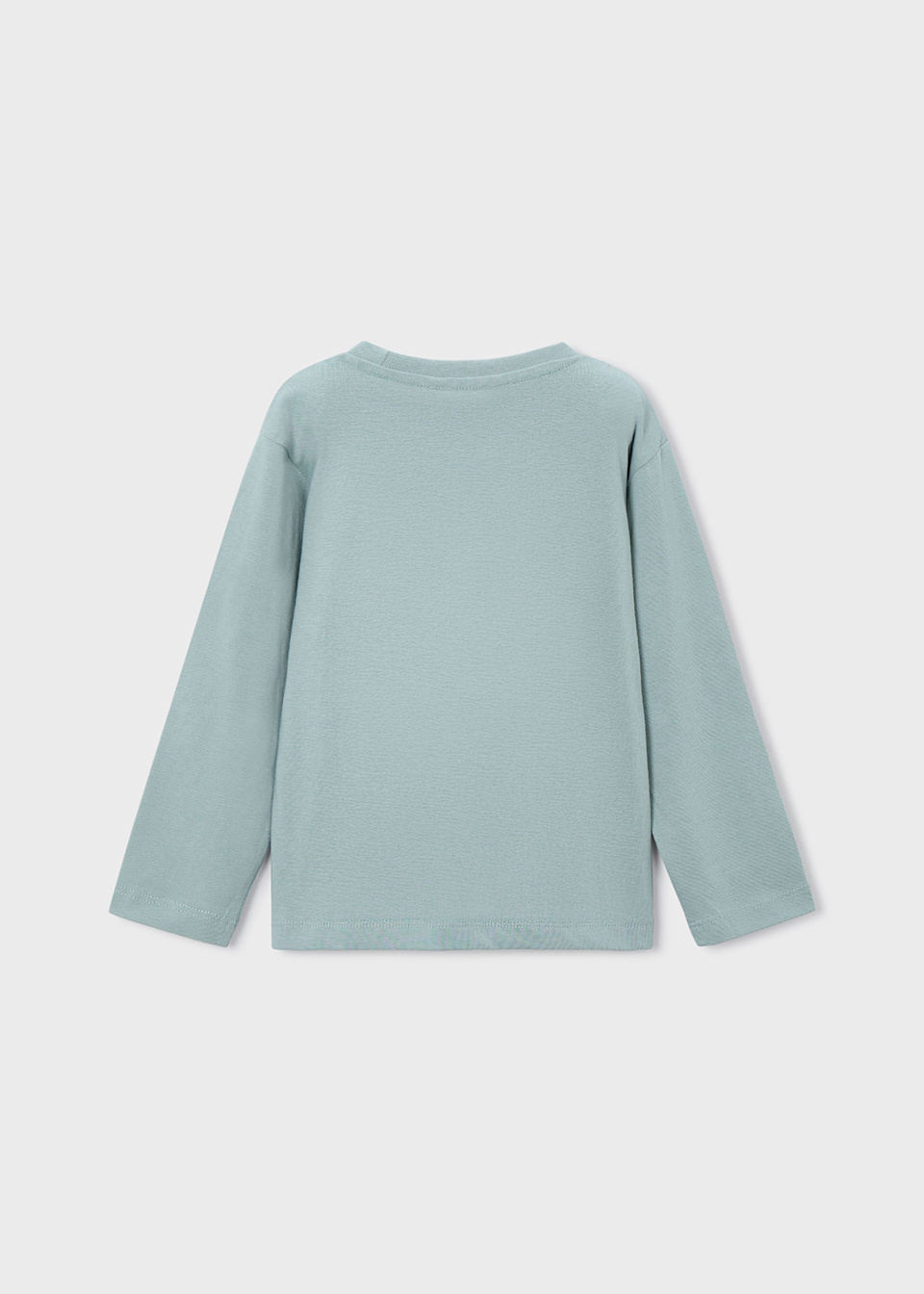 Playera letras básica niño