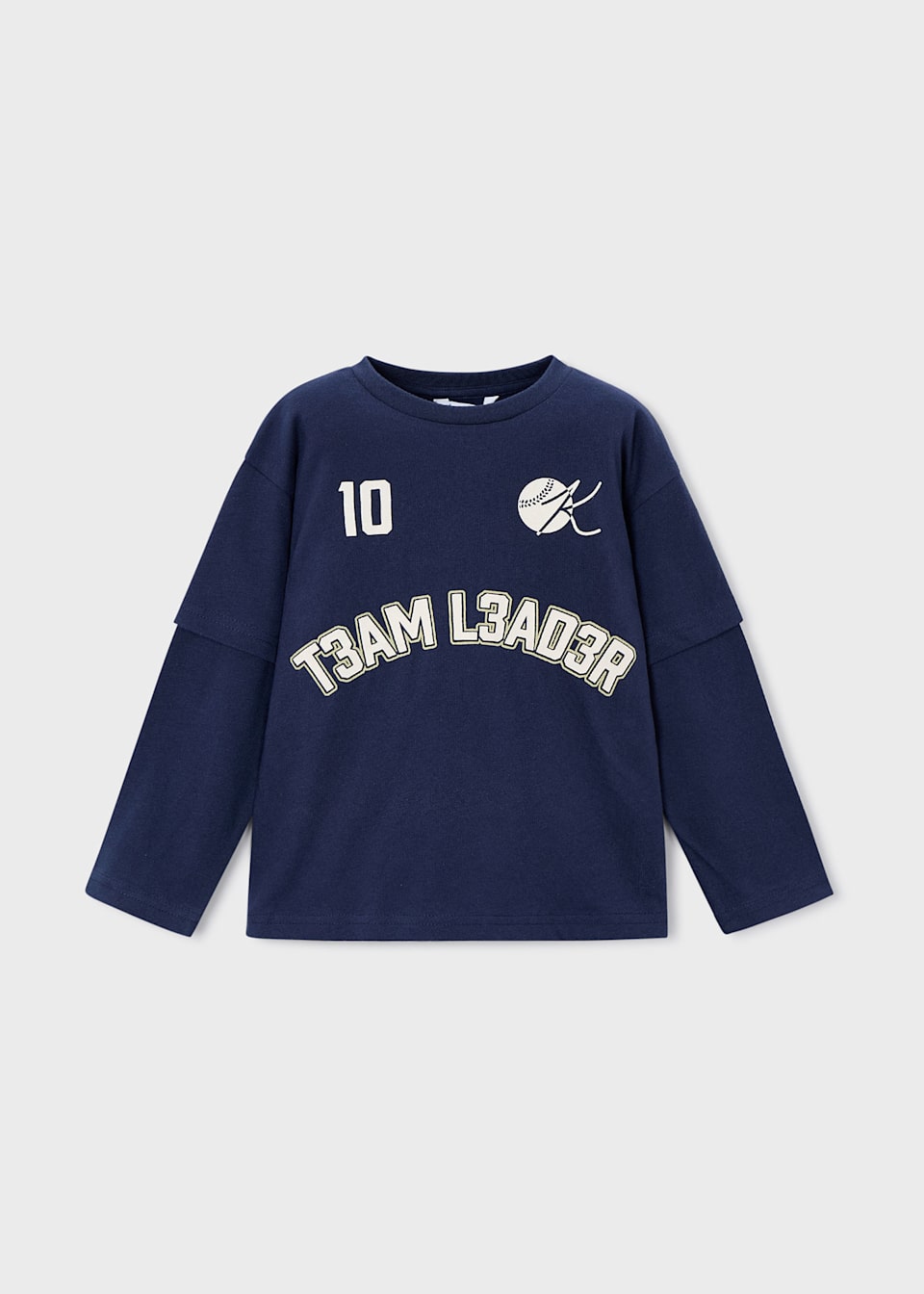 Boys long sleeved team shirt