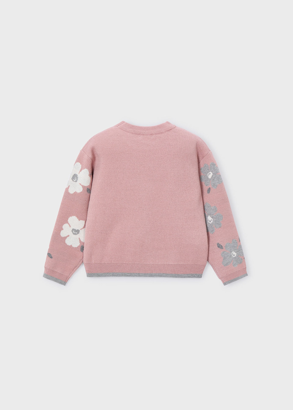 Girls jacquard jumper