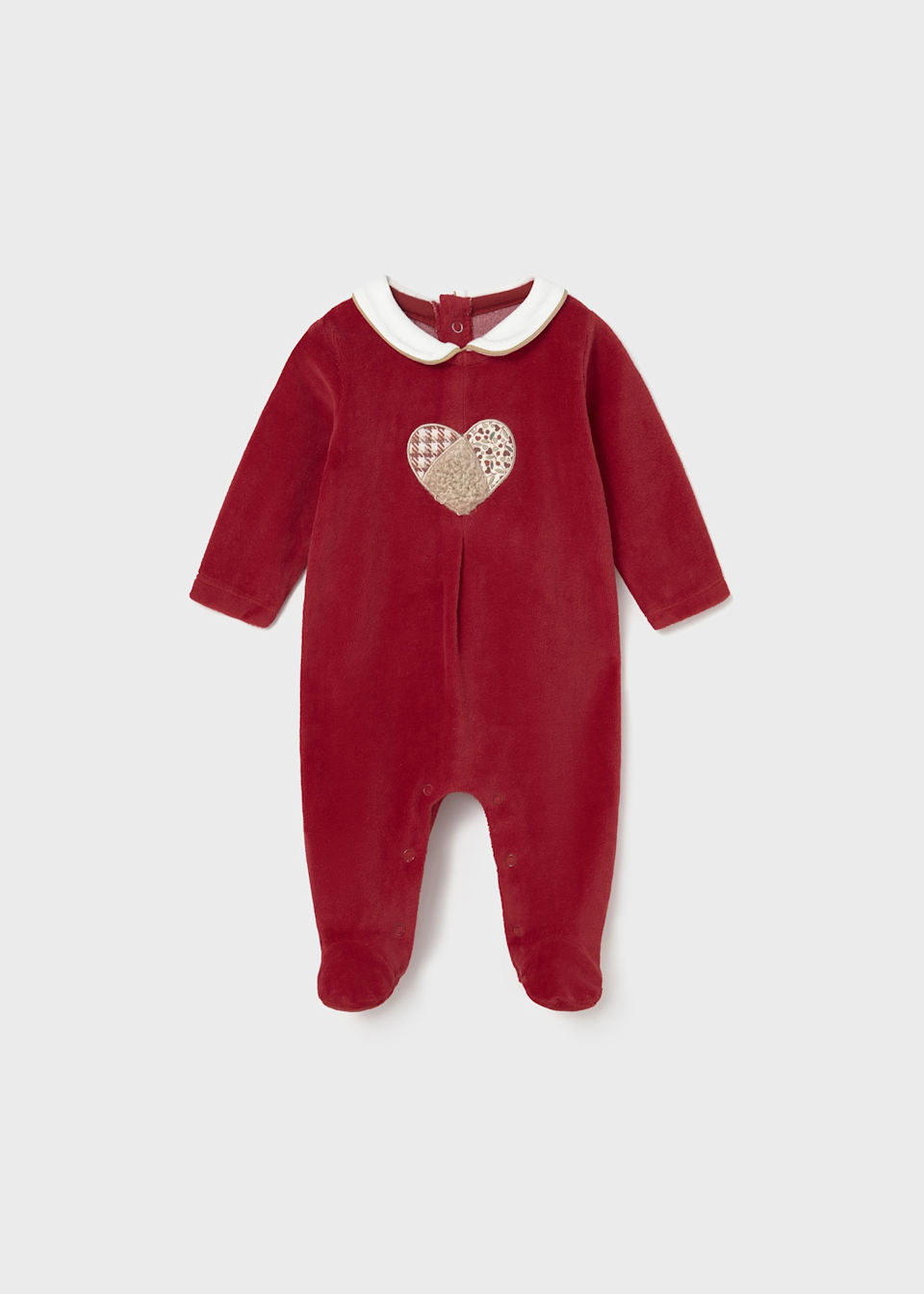 Newborn 2 set footed rompers