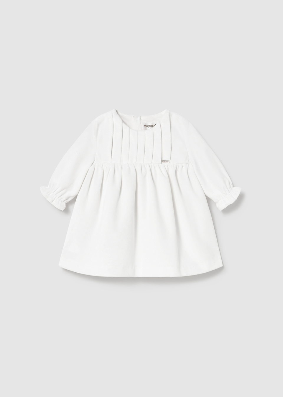 Vestido terciopelo recién nacida