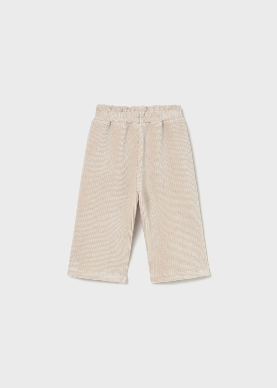 Baby corduroy knitted trousers