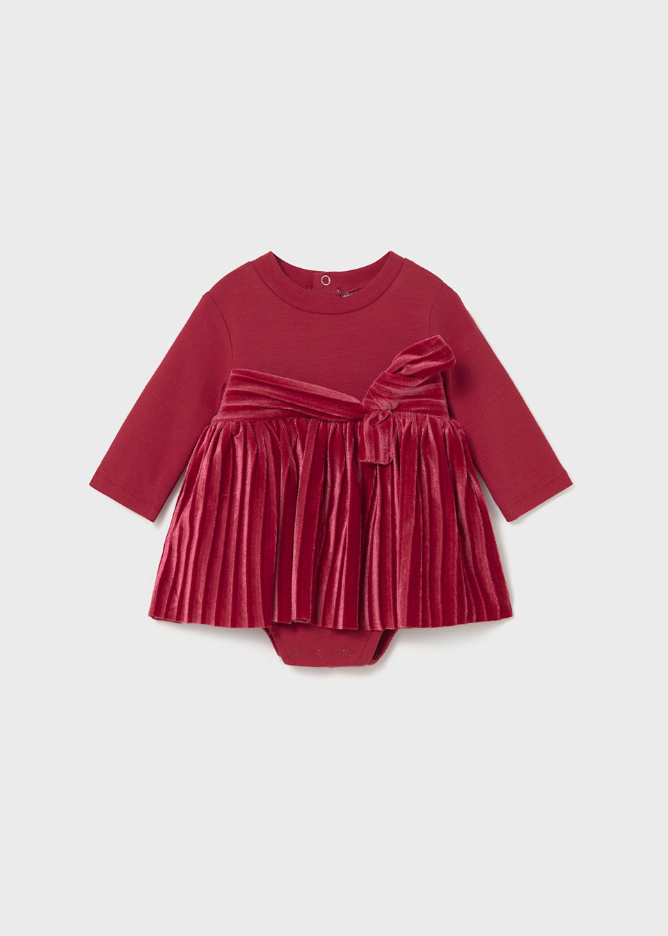 Newborn combined towelling romper