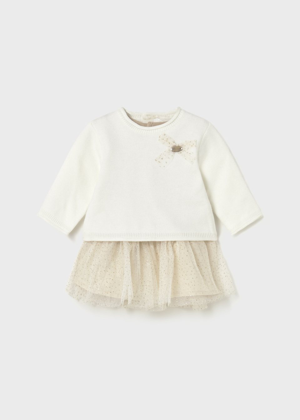 Robe combinée en tulle nouveau-né