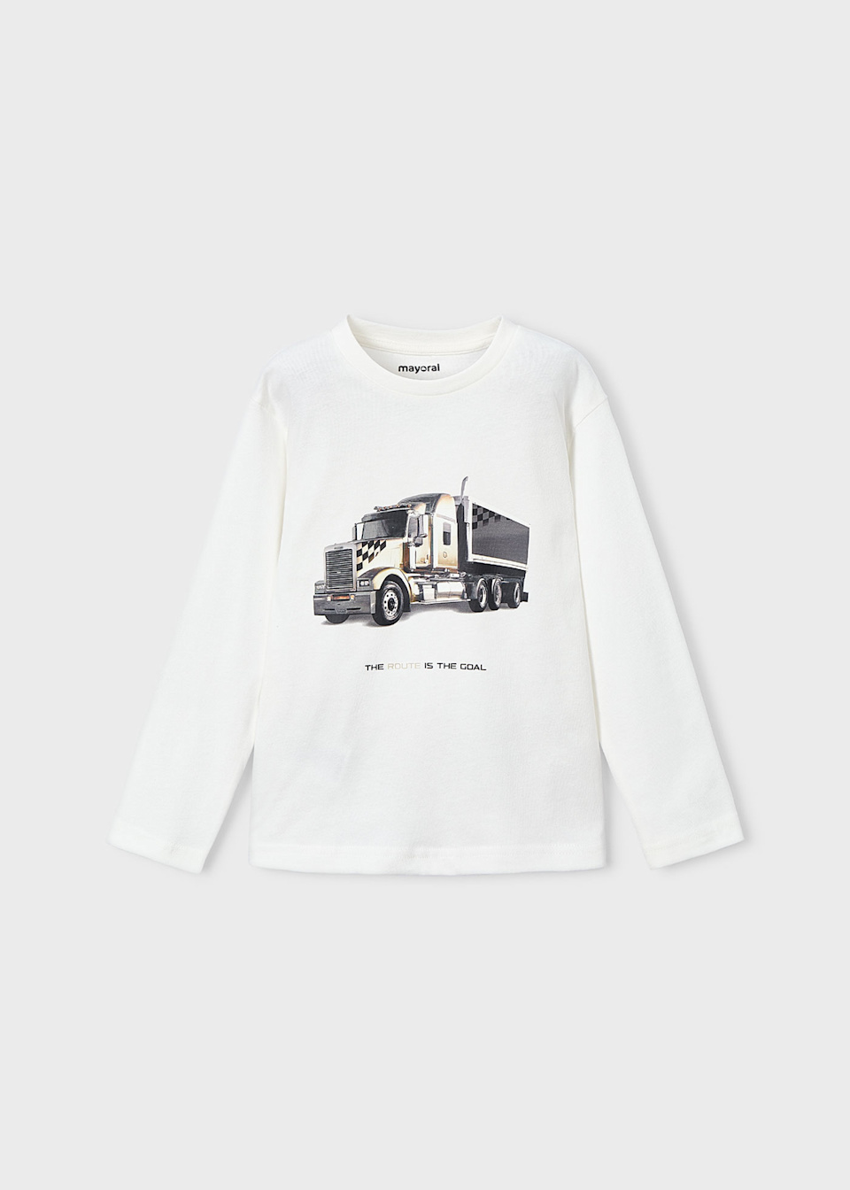 Boys long sleeved lorry shirt