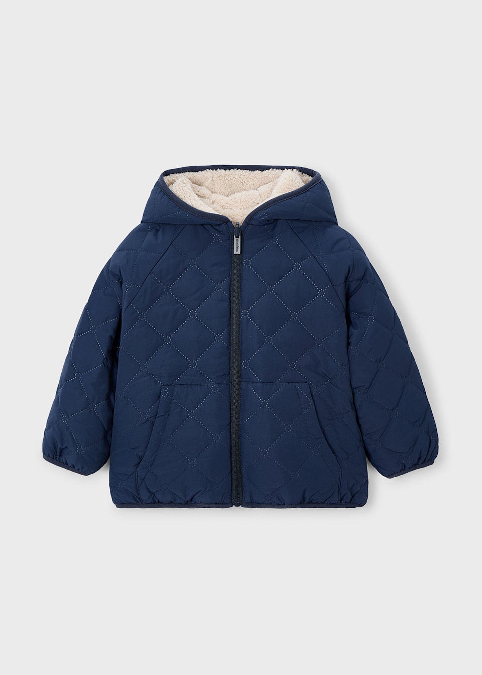 Manteau réversible en mouton unisexe