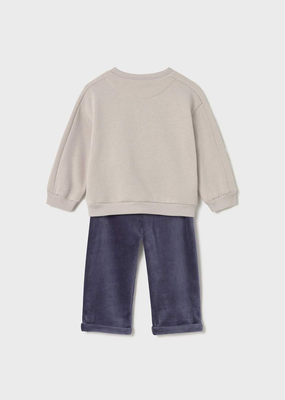 Baby jumper and trouser set