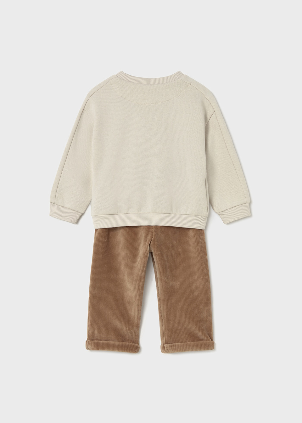 Baby jumper and trouser set