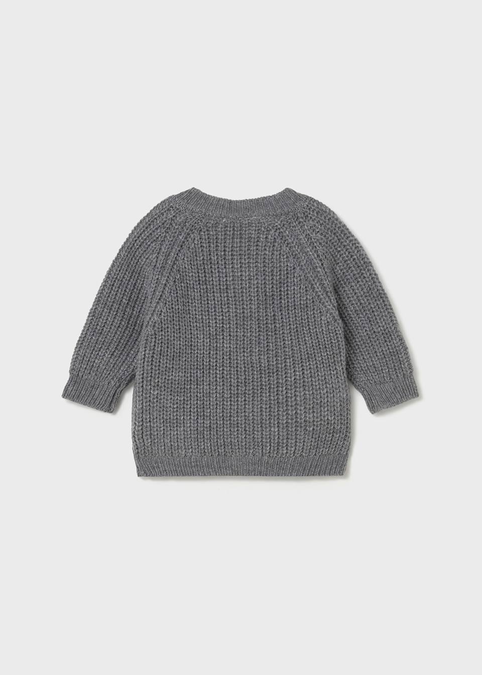 Newborn unisex knitted cardigan