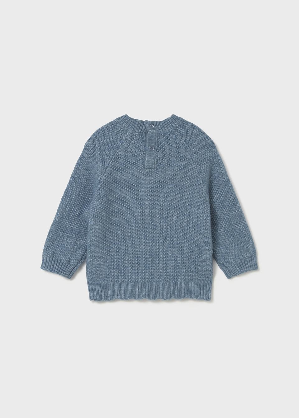Baby embroidered flower jumper