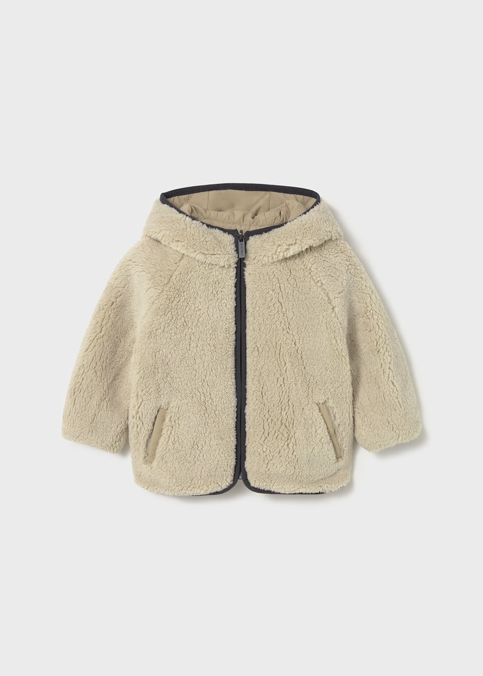 Baby unisex reversible coat