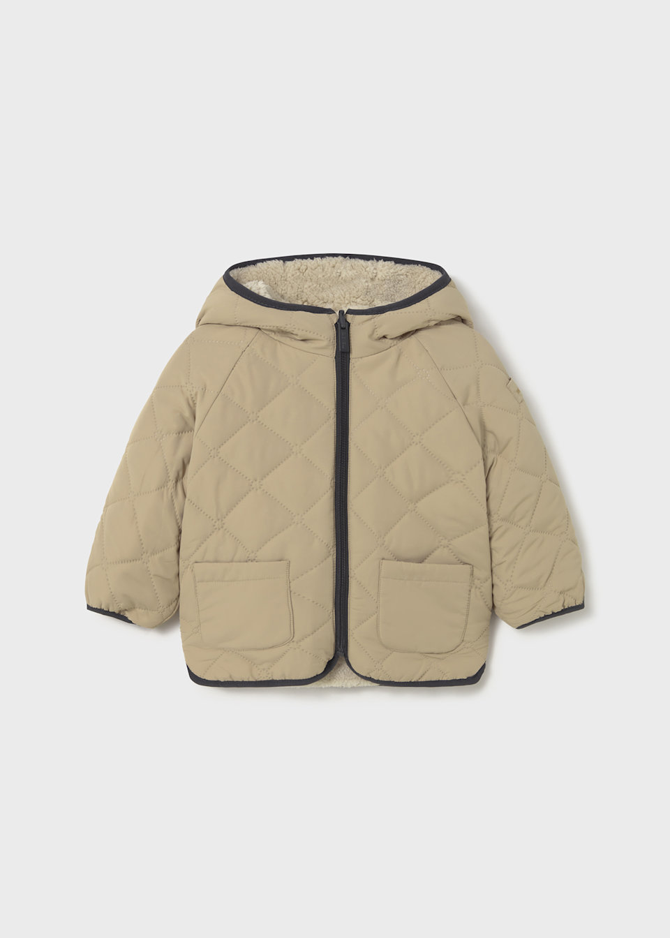 Baby unisex reversible coat