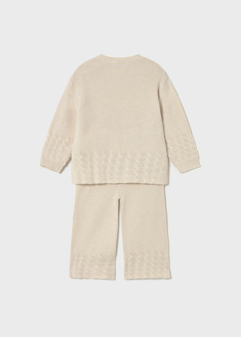 Conjunto tricot bebé