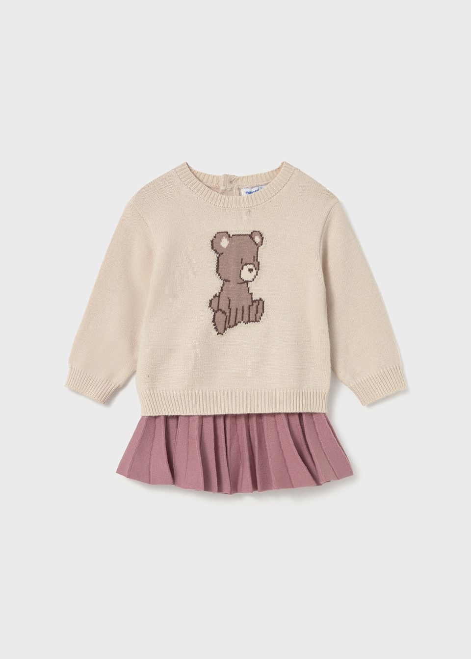 Set Faltenrock und Pullover Baby