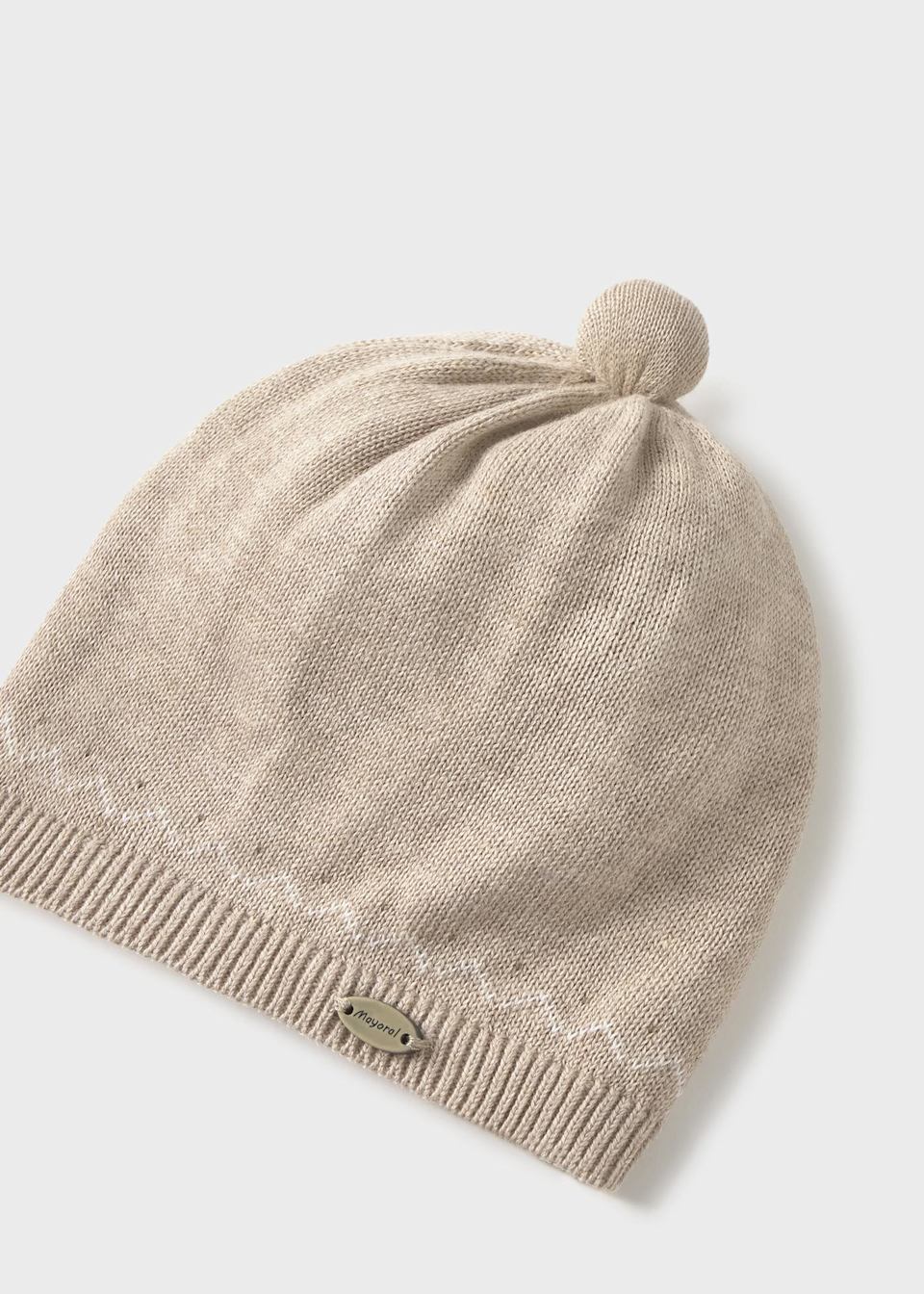 Newborn knit hat