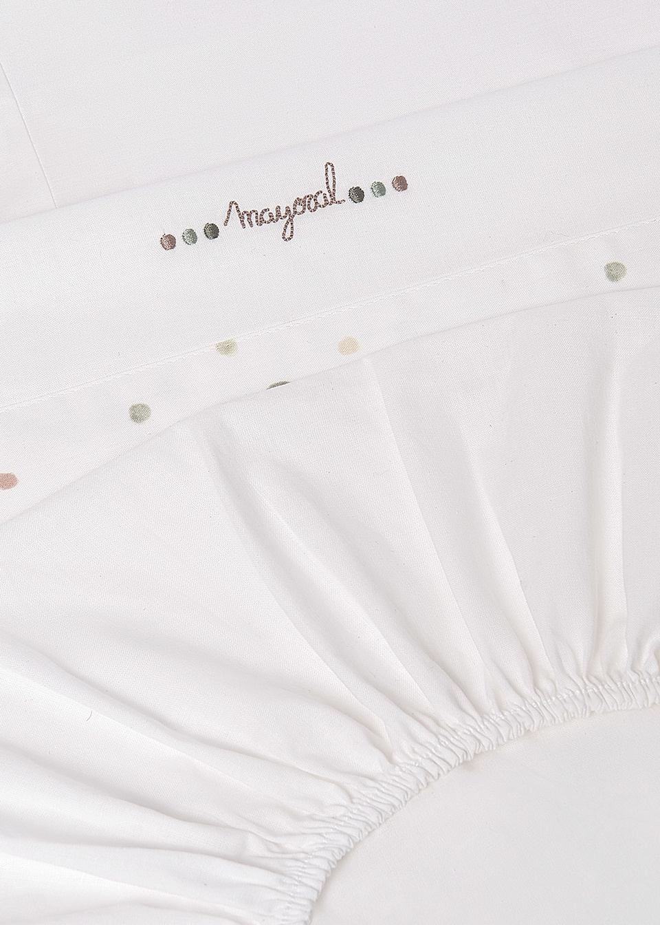 Baby unisex cot sheet