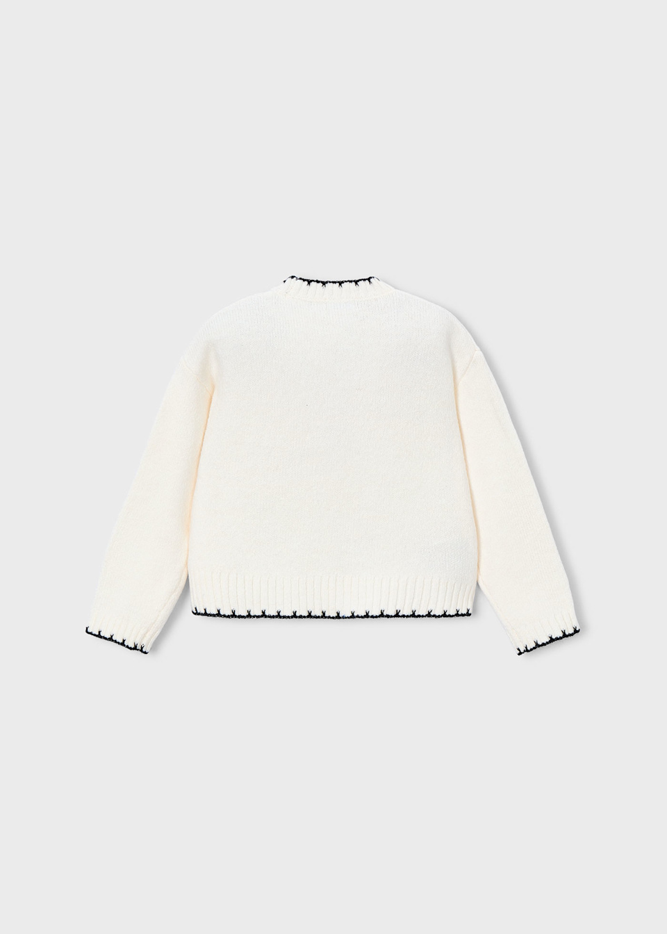 Girls sequin embroidered jumper